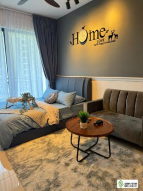 Central Park 2BR plus 1 Stylish 6PAX at Paradigm and Sutera